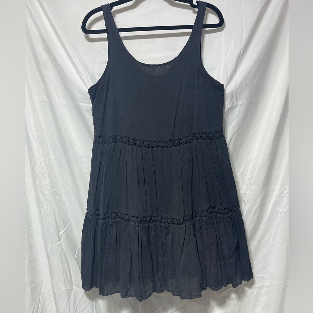 Mallow Dress lace details cut out tie on back